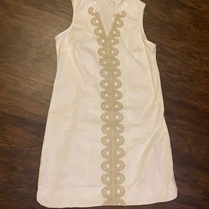 MUD PIE (LILLY PULITZER INSPIRED) WHITE DRESS M